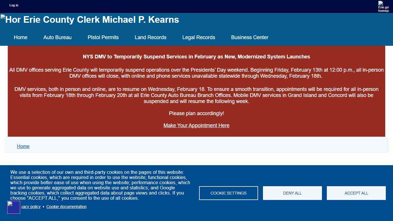 Genealogy | Erie County Clerk Michael P. Kearns